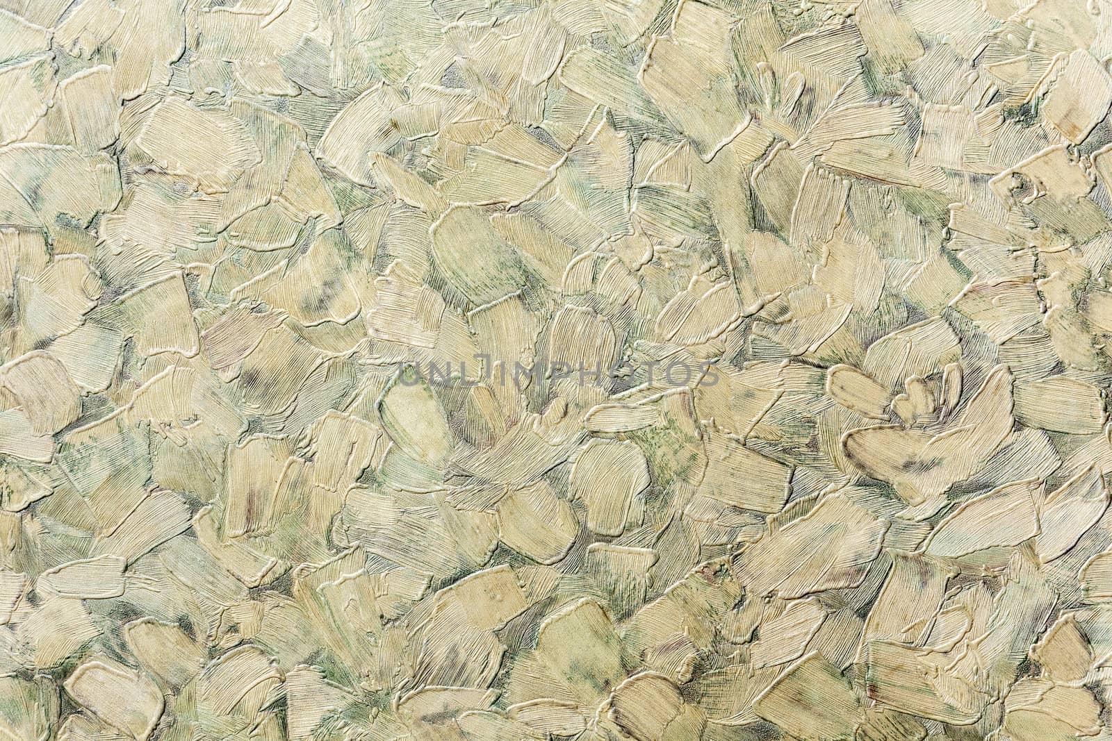 Textured embossed background for finishing various surfaces