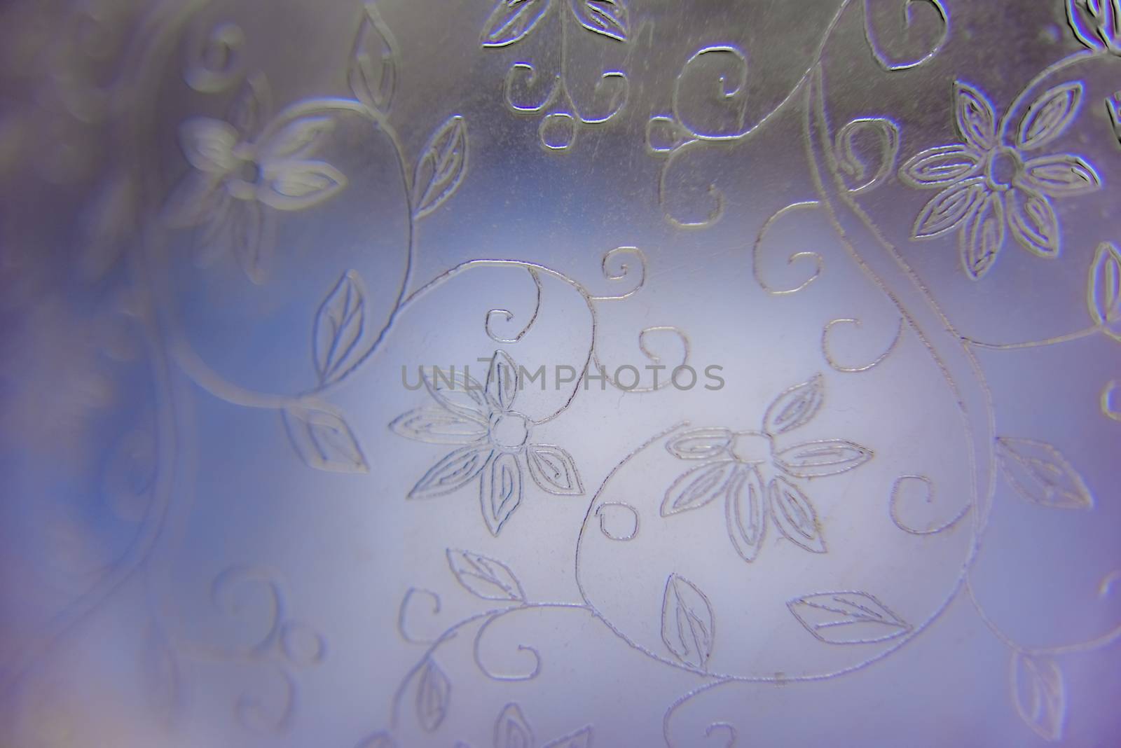 the ornament on the glass, selective focus by yulia_sanatina