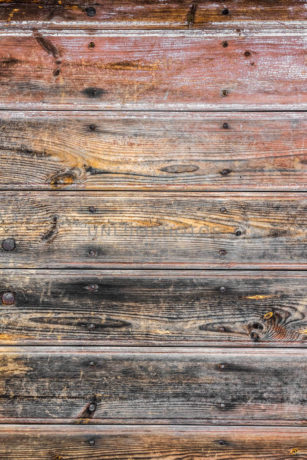 Wooden brown texture looking obsolete and ragged, can be used as floor or table background