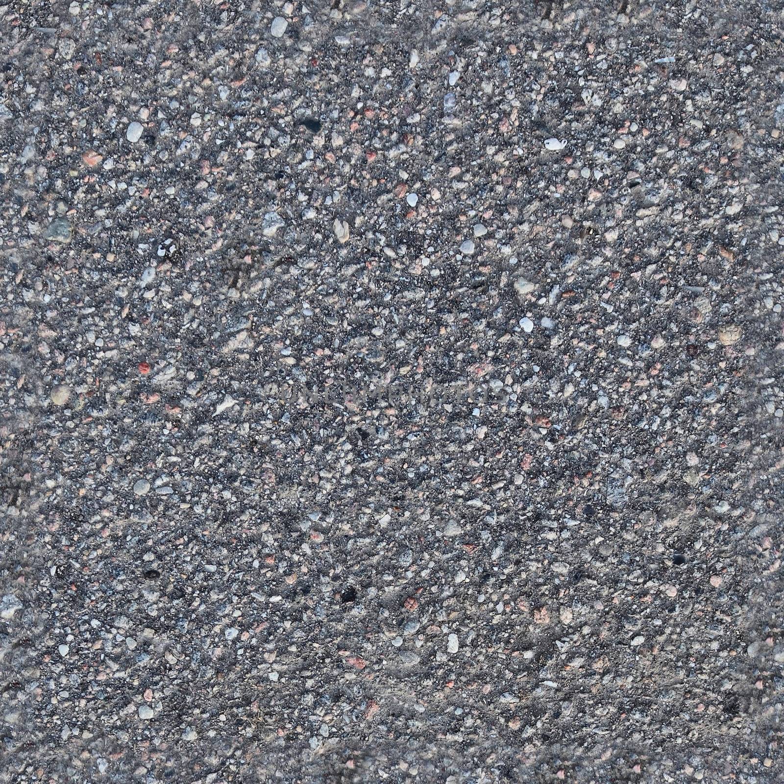 Detailed seamless texture of asphalt on a road in high resolution