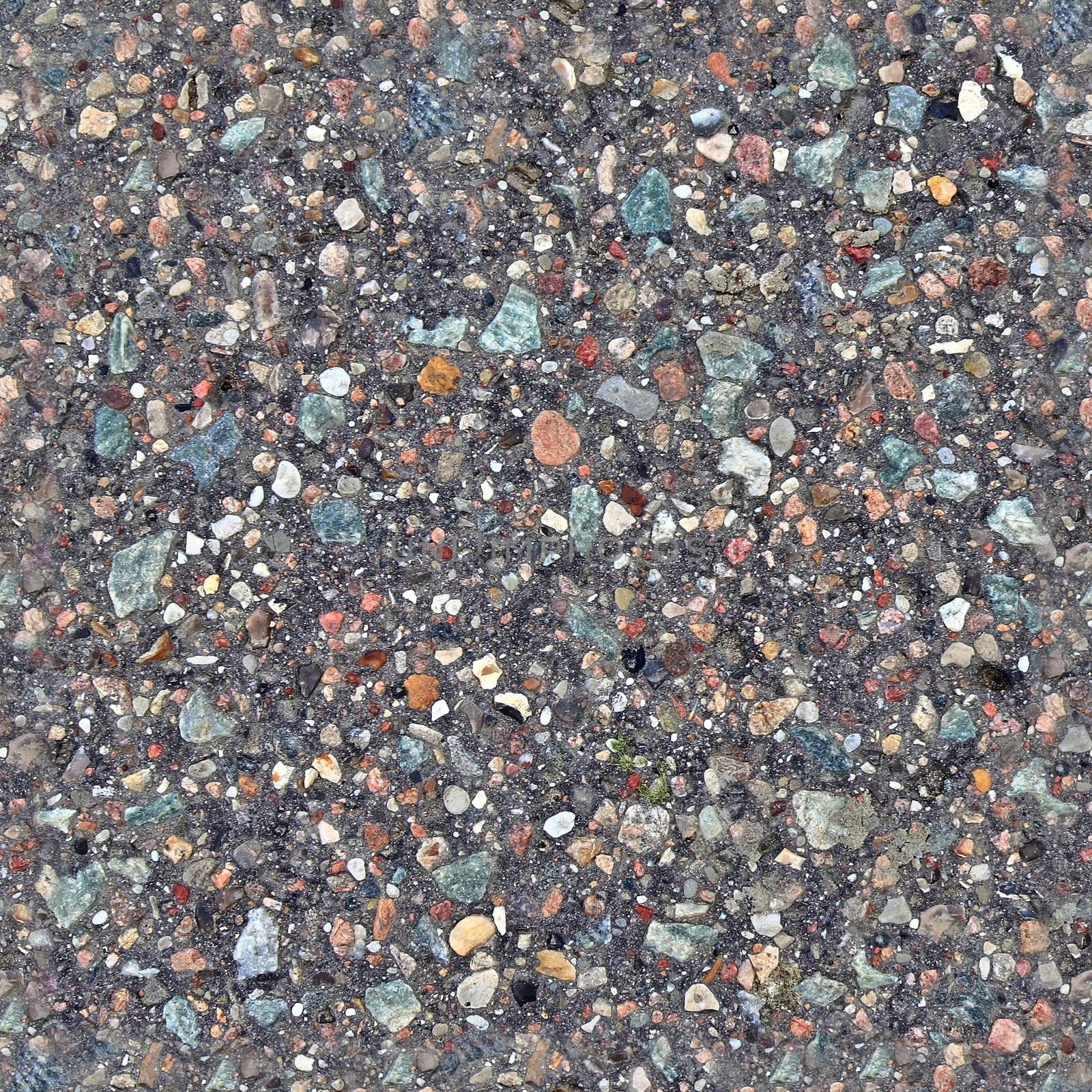 Detailed seamless texture of asphalt on a road in high resolution