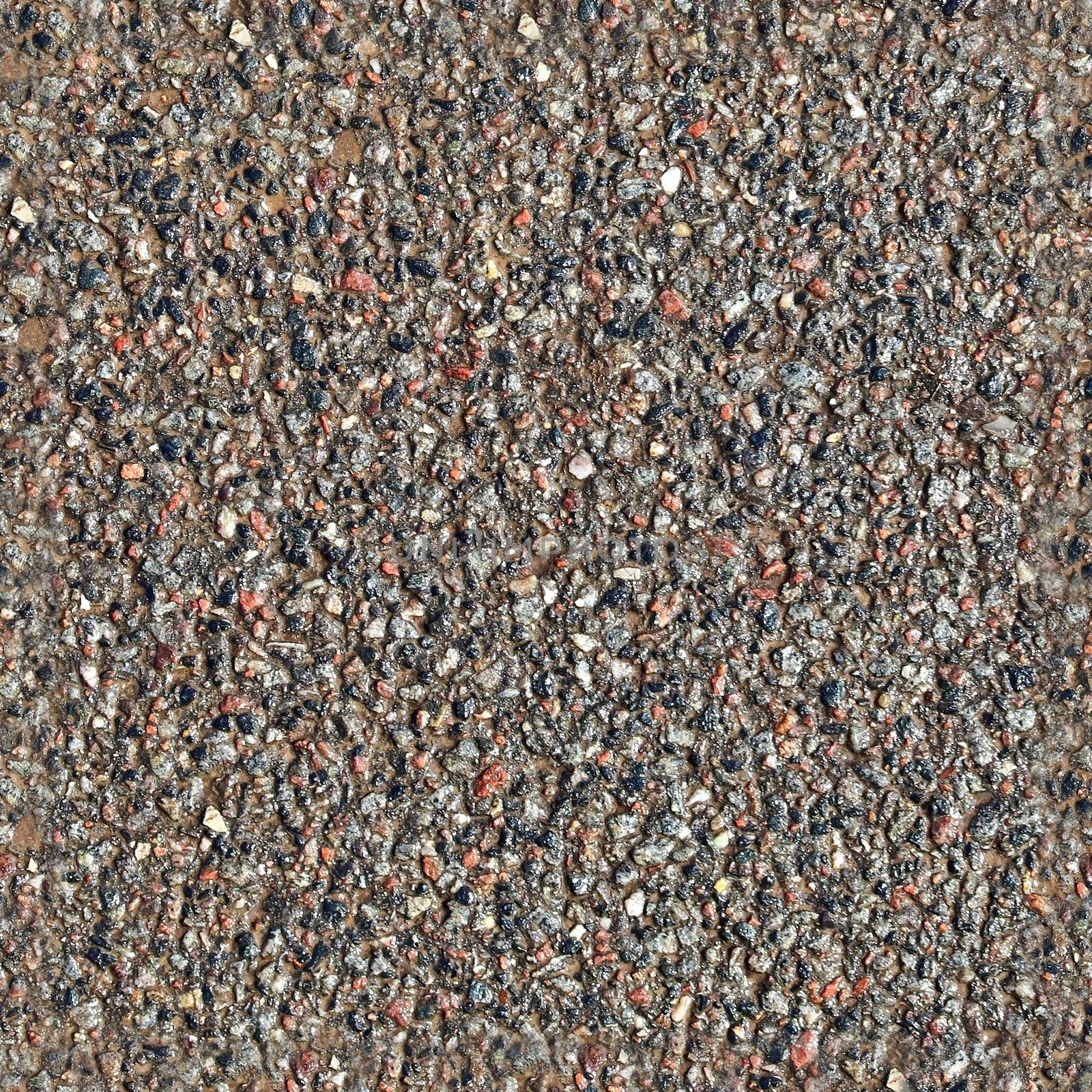 Detailed seamless texture of asphalt on a road in high resolution