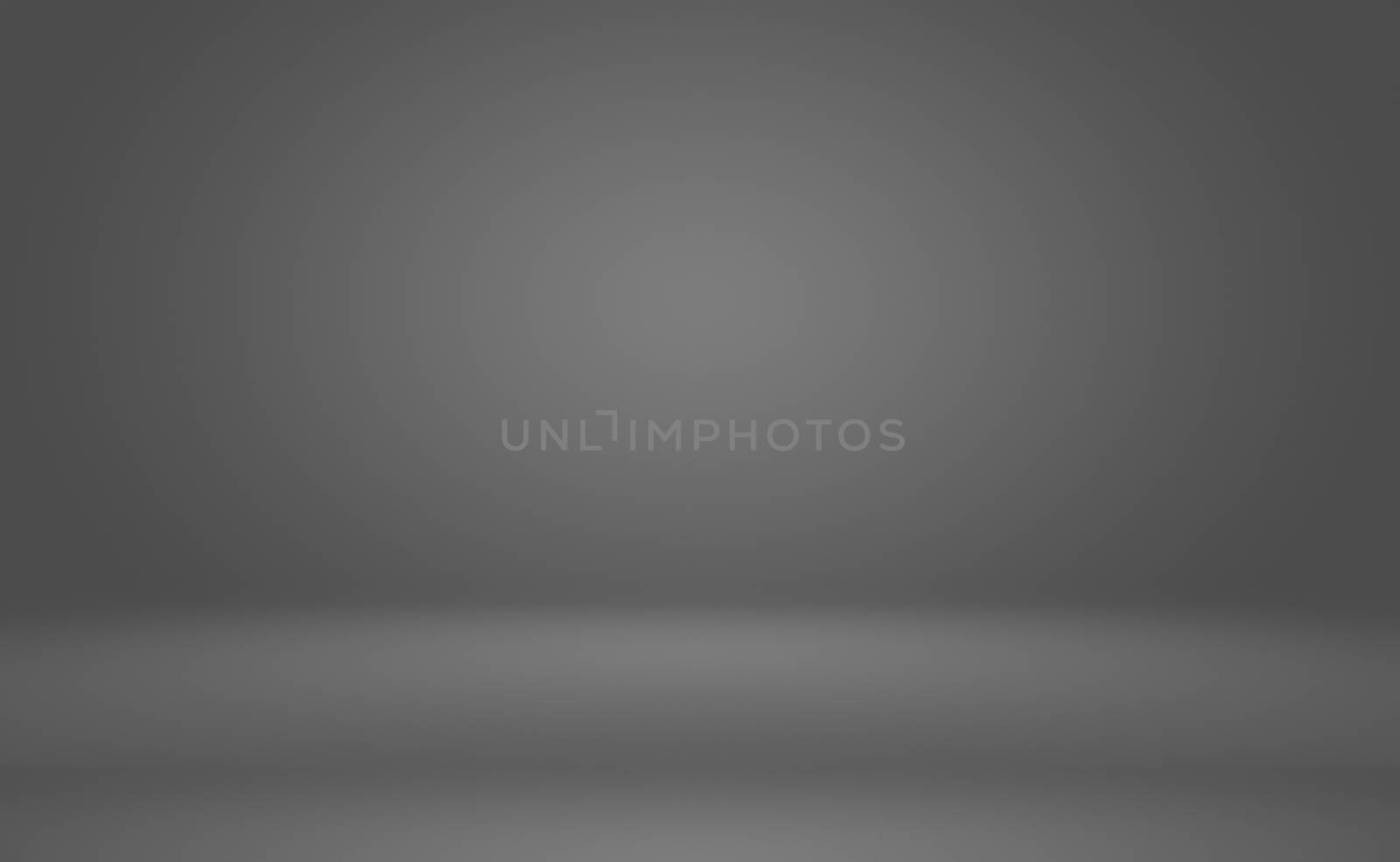 Abstract luxury blur dark grey and black gradient, used as background studio wall for display your products. Plain studio background. by Benzoix