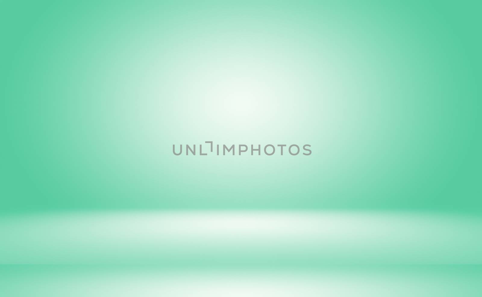 Green gradient abstract background empty room with space for your text and picture