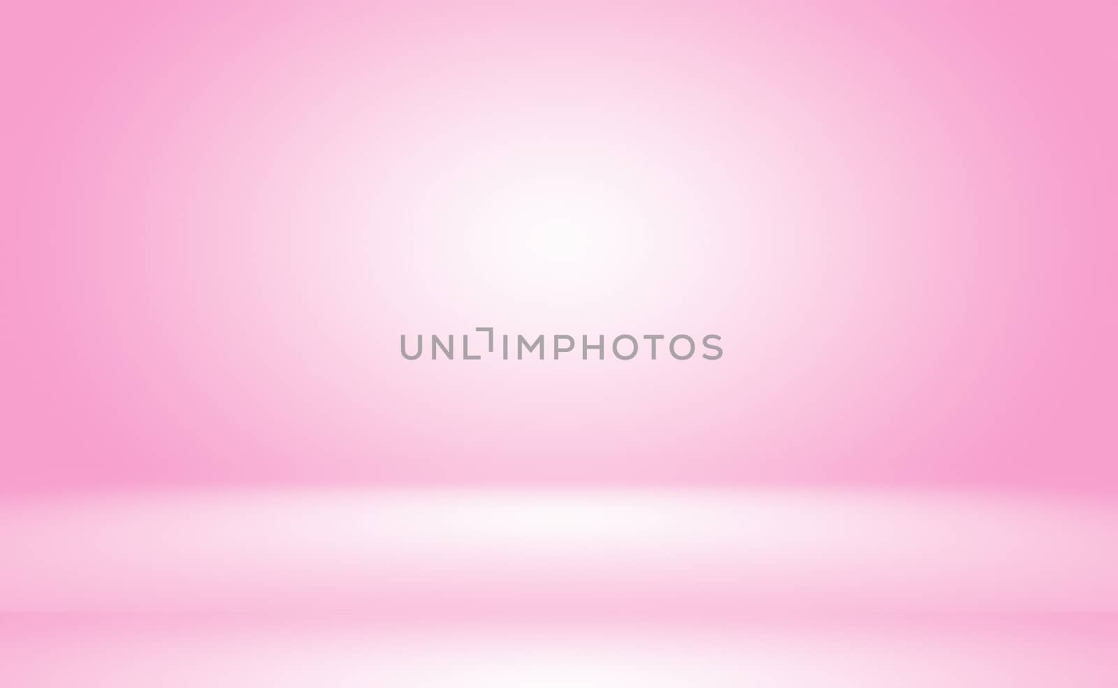 Abstract empty smooth light pink studio room background, Use as montage for product display,banner,template. by Benzoix