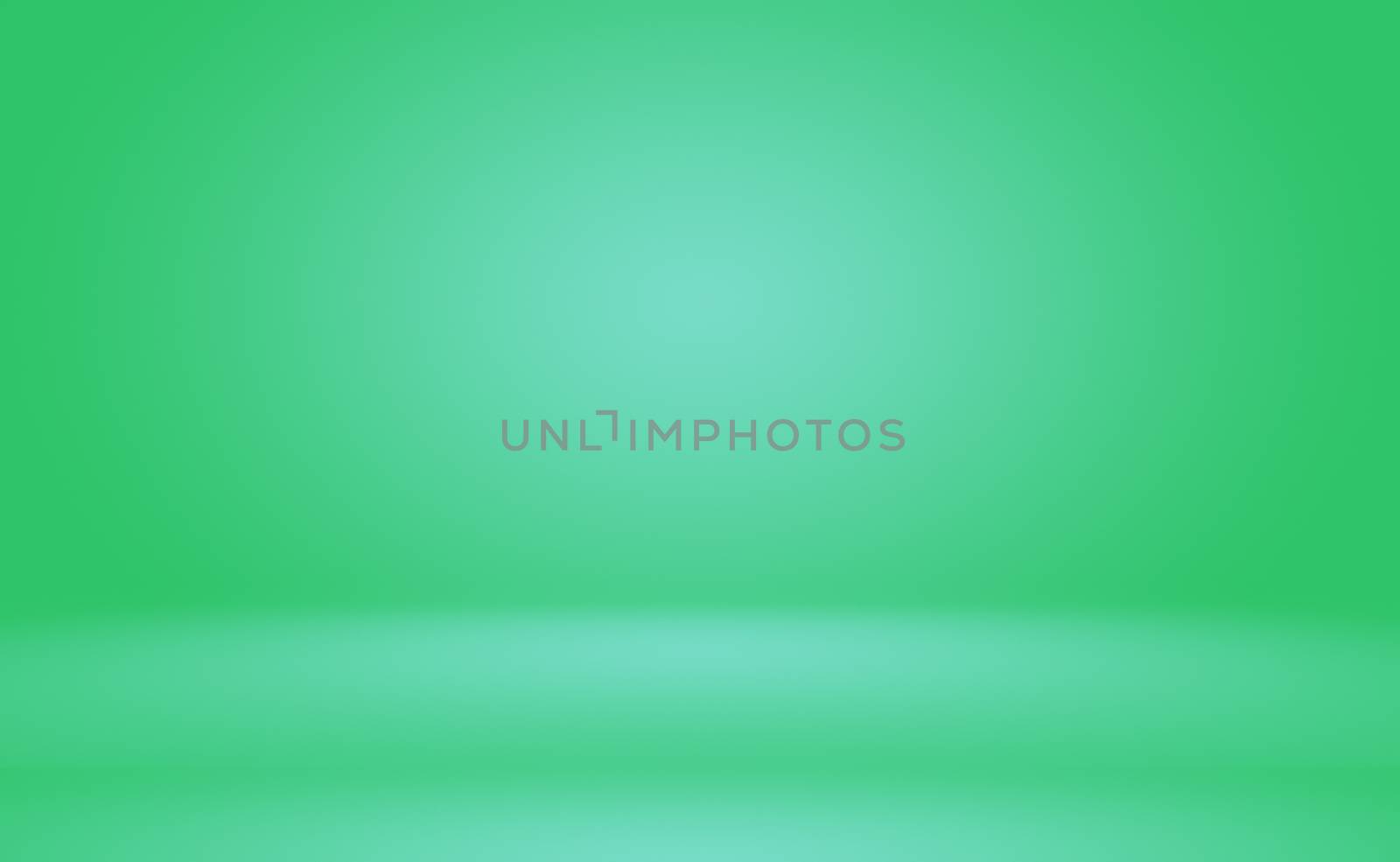 Green gradient abstract background empty room with space for your text and picture. by Benzoix