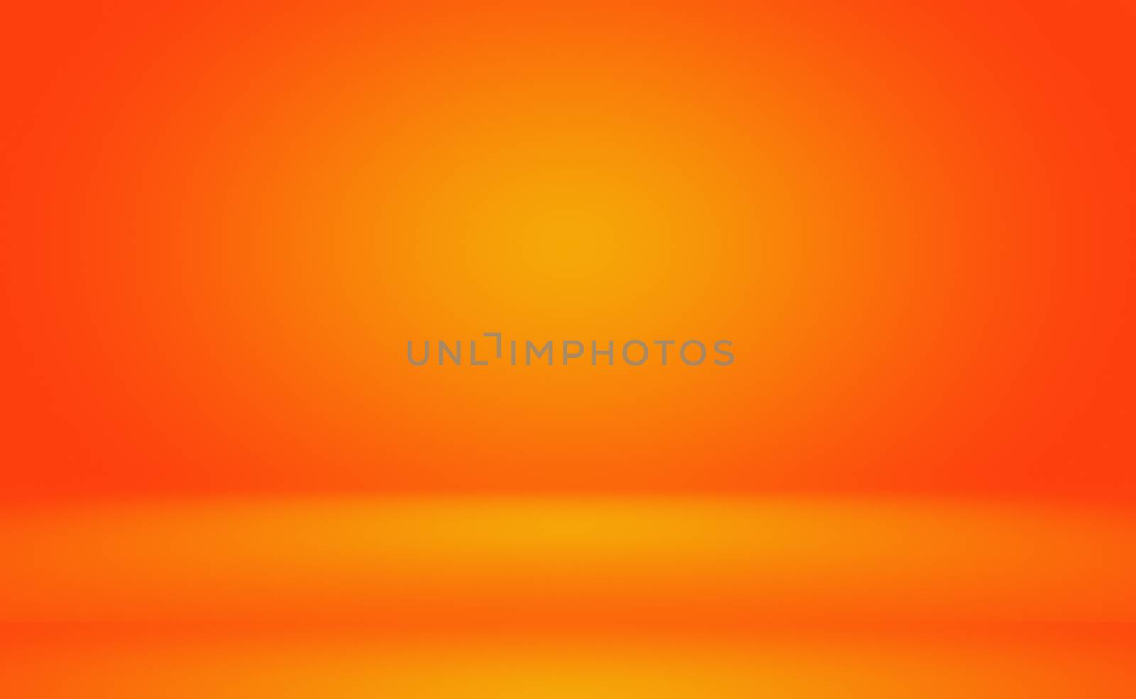 Abstract Orange background layout design,studio,room, web template ,Business report with smooth circle gradient color. by Benzoix