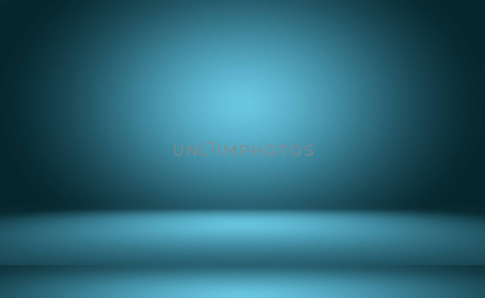 Abstract Luxury gradient Blue background. Smooth Dark blue with Black vignette Studio Banner