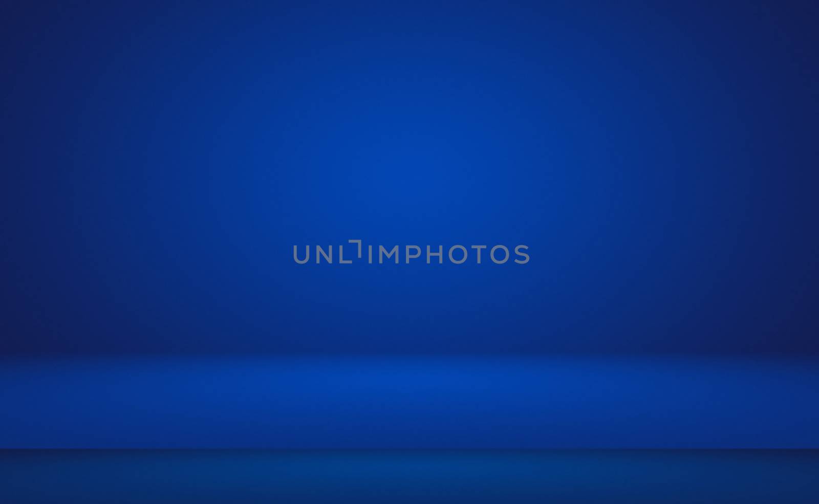 Abstract Luxury gradient Blue background. Smooth Dark blue with Black vignette Studio Banner. by Benzoix