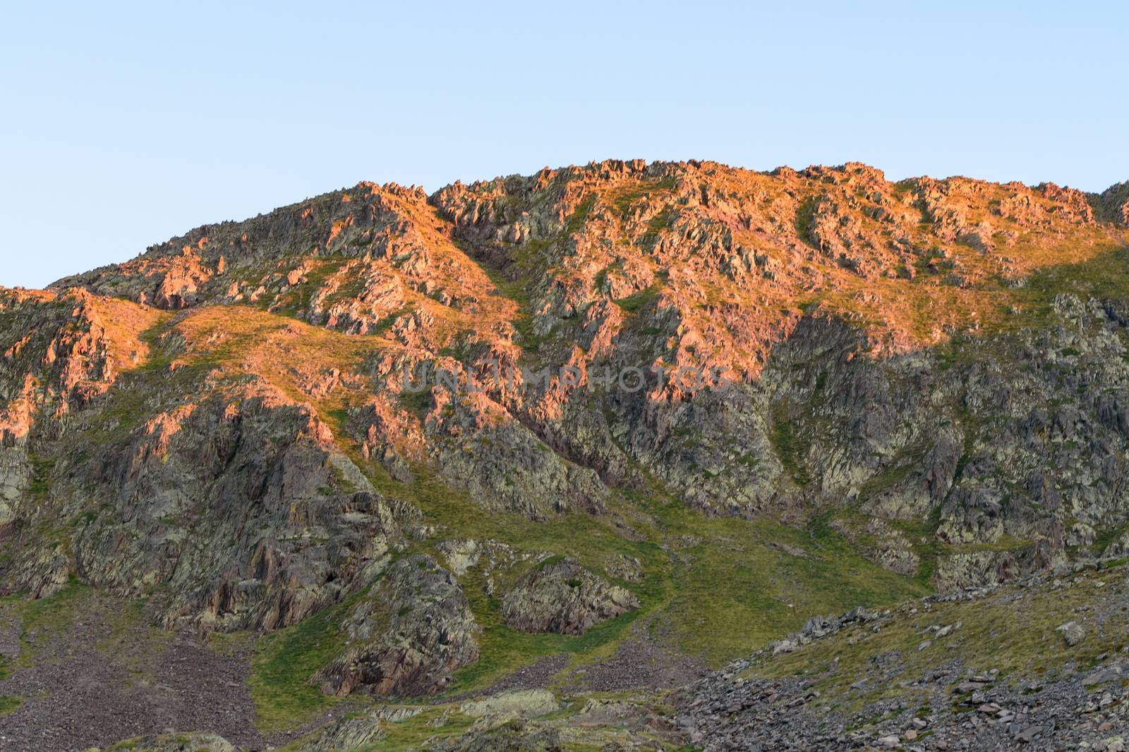 Beautiful mountain landscape in Pyrenees, Andorra.