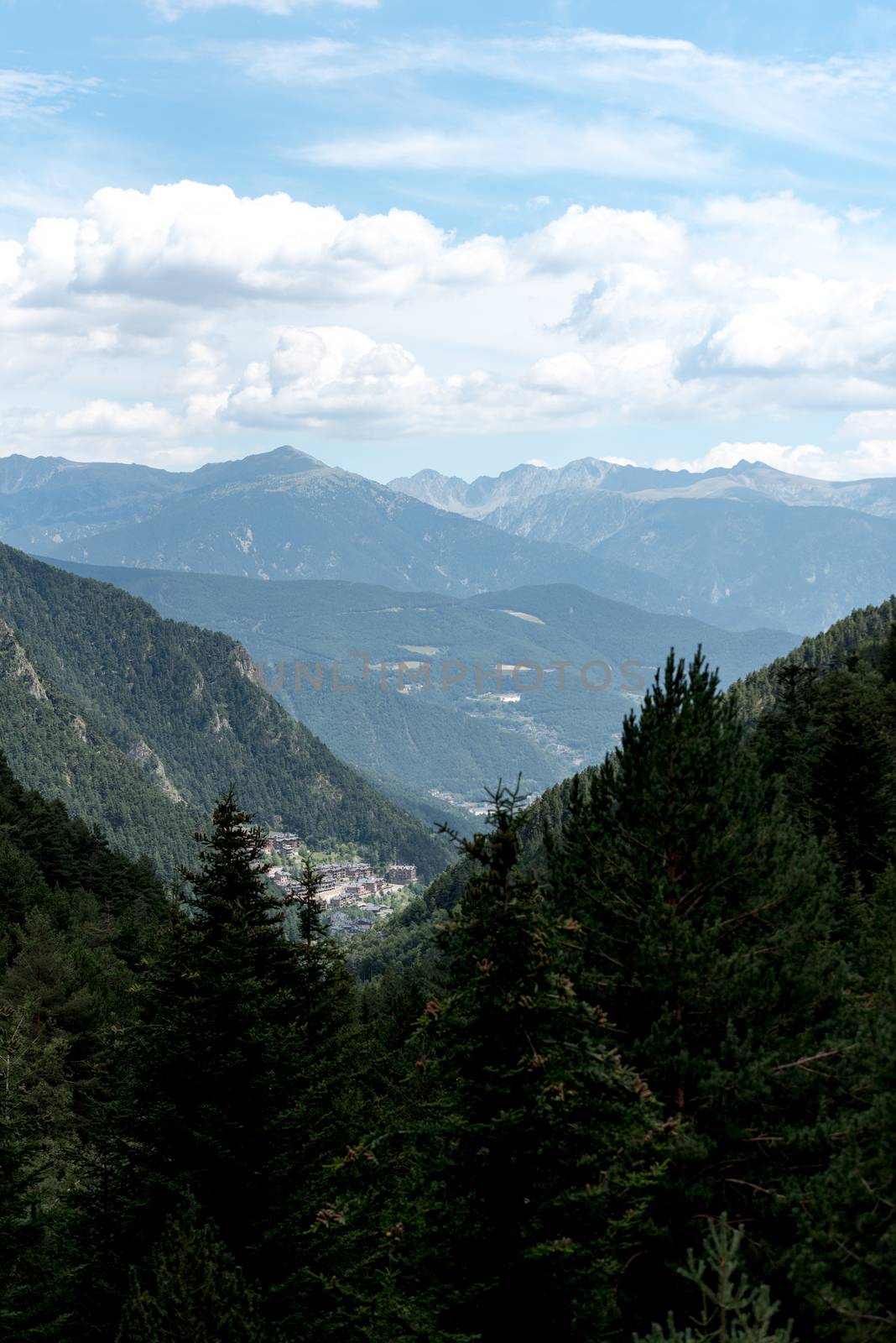 Mountain in Andorra Pyrenees, La Massana, Refugi de Coma Pedrosa by martinscphoto