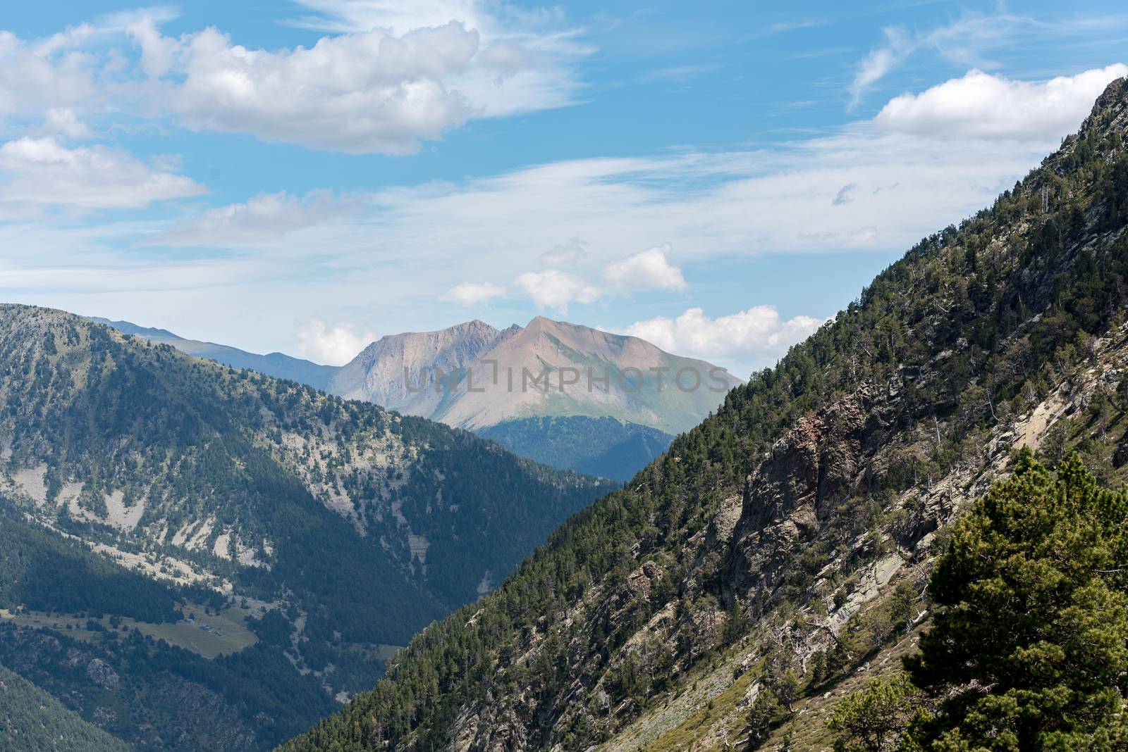 Mountain in Andorra Pyrenees, La Massana, Refugi de Coma Pedrosa by martinscphoto