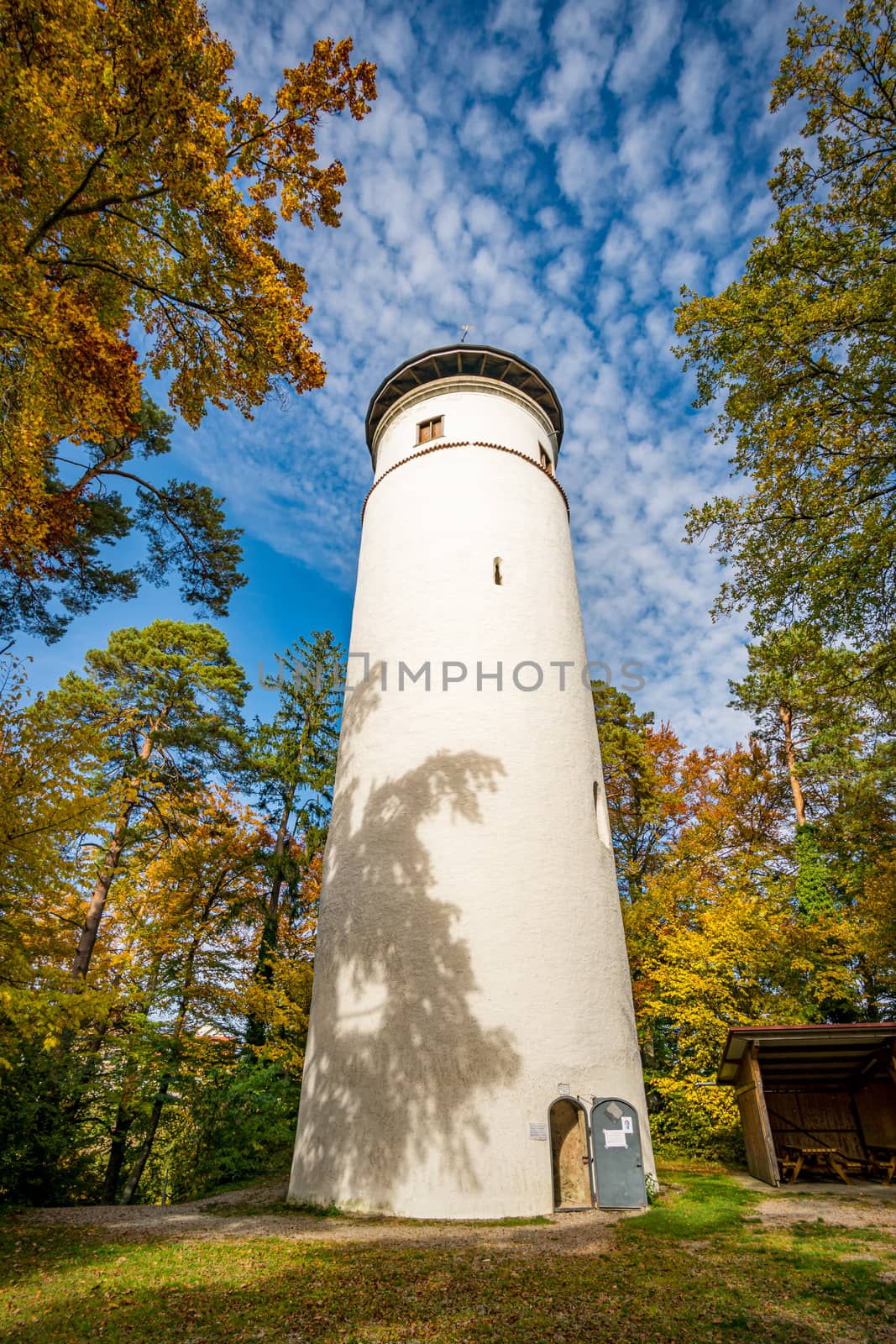 Fantastic autumn hike along the Aachtobel to the Hohenbodman observation tower near Lake Constance