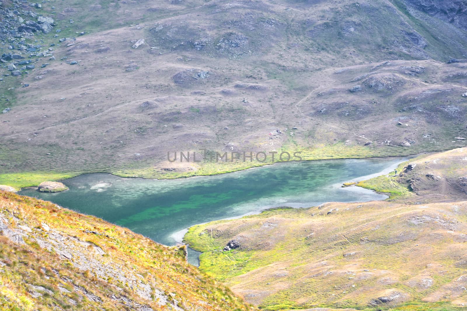 The Palasinaz lakes in the upper Champoluc valley.