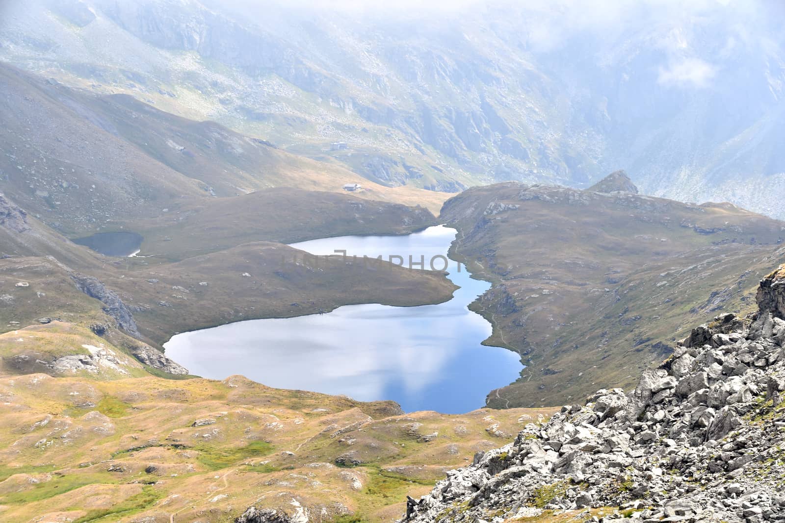 The Palasinaz lakes in the upper Champoluc valley.