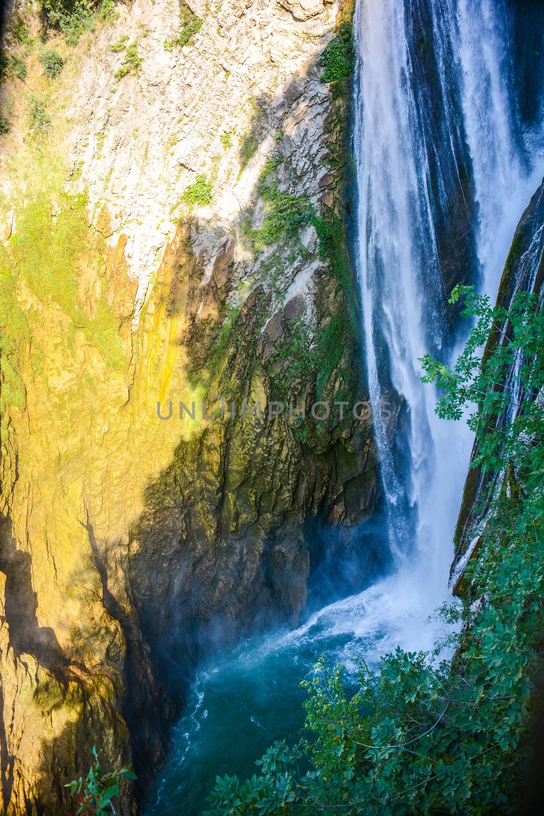 hidden corners of  Italian mountains highest falls of italy