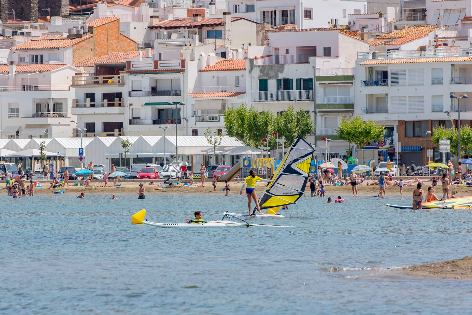 View of Port de la Selva, one of the most touristic villages of  by martinscphoto