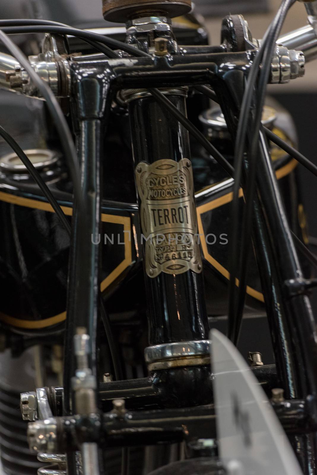 Old motorcycle exposed on  the  Motorcyle Museum in Canillo, And by martinscphoto