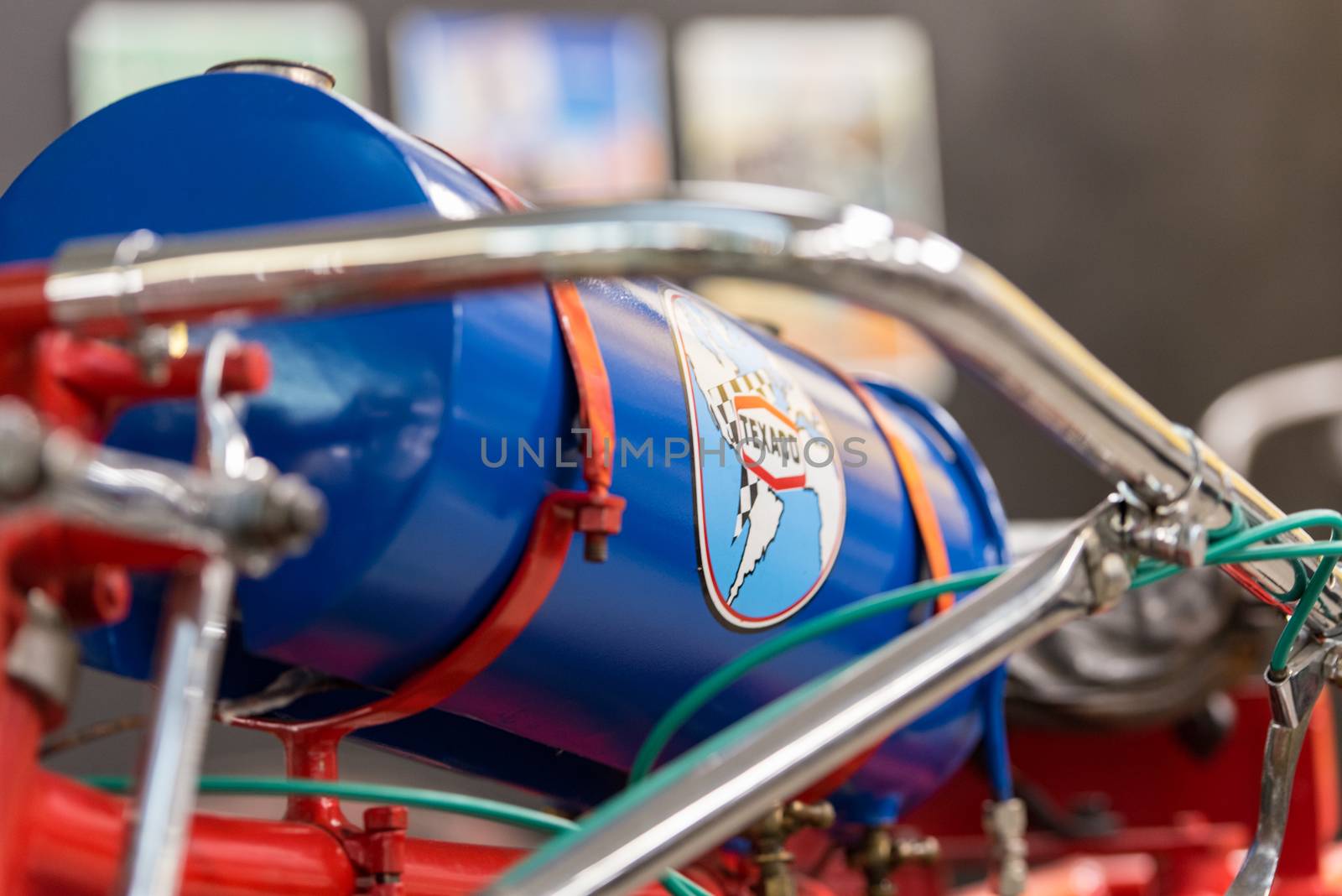 Old motorcycle exposed on  the  Motorcyle Museum in Canillo, And by martinscphoto