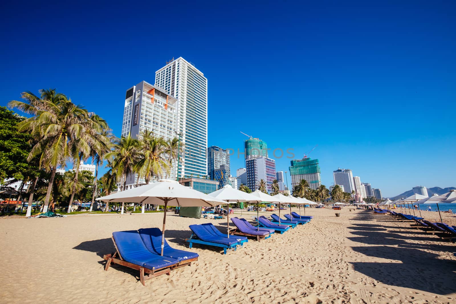 Nha Trang Main Beach in Vietnam by FiledIMAGE