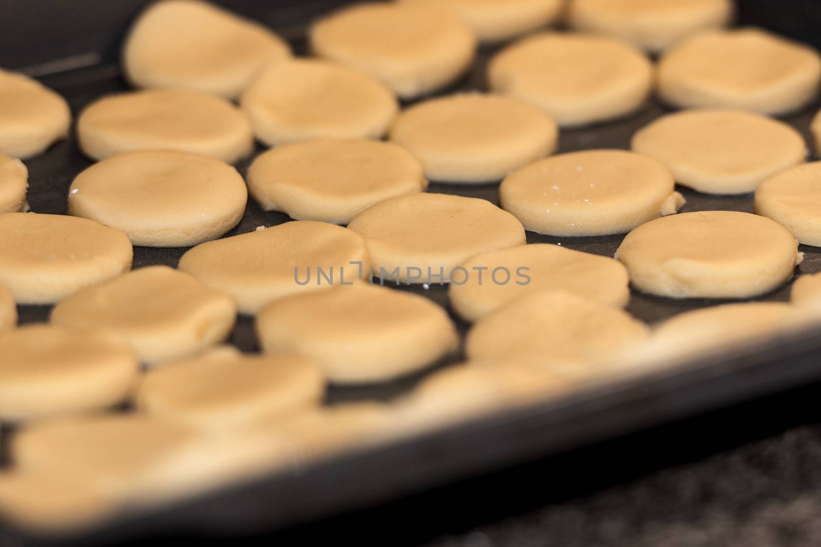 Christmas cookies for baking.