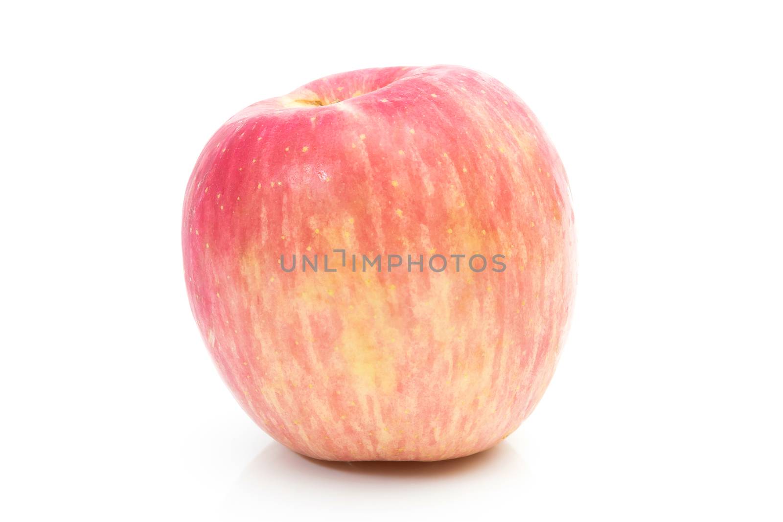 Fruit Apple on white background by sompongtom