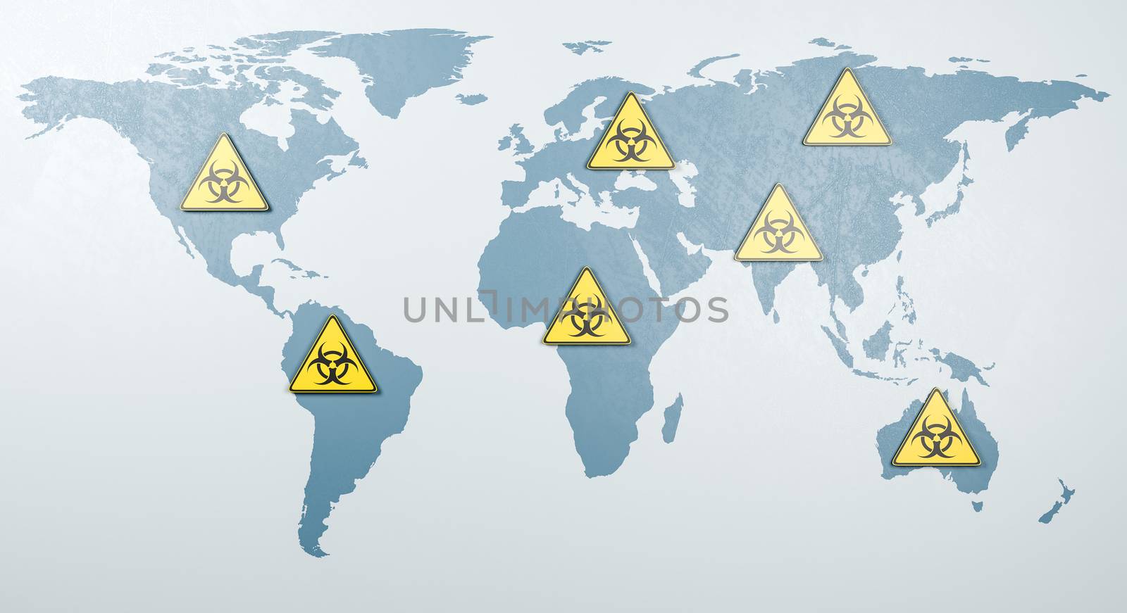 Global Pandemic Spread Concept Render Illustration by make