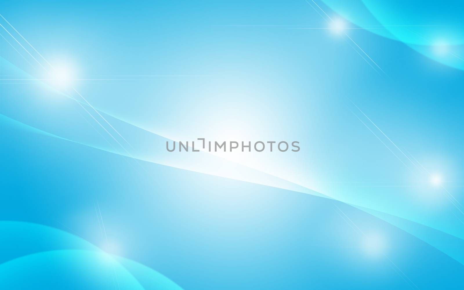 Blue flare abstract light background.