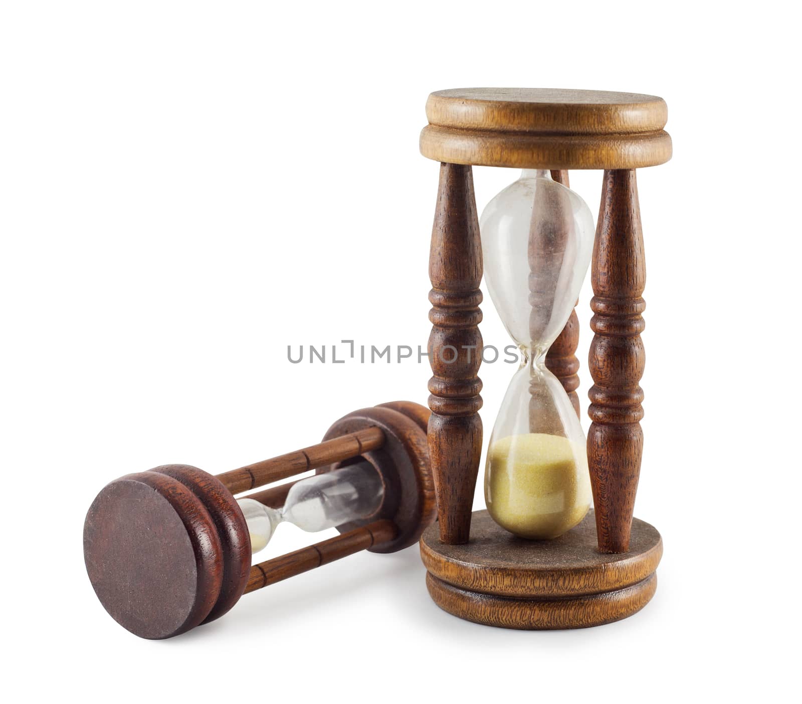 Wooden Sandglass.