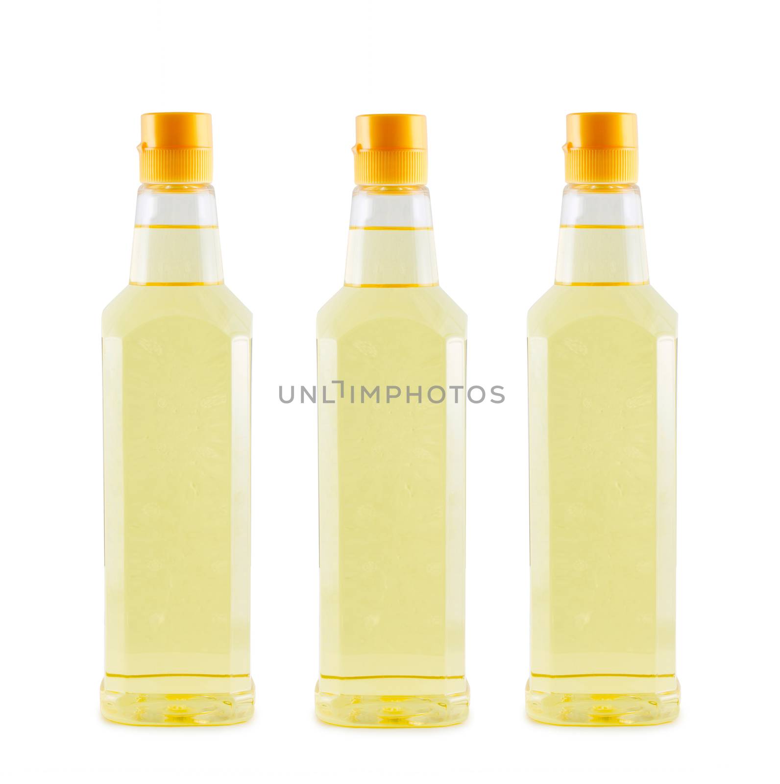 Vegetable oil coconut isolated background.