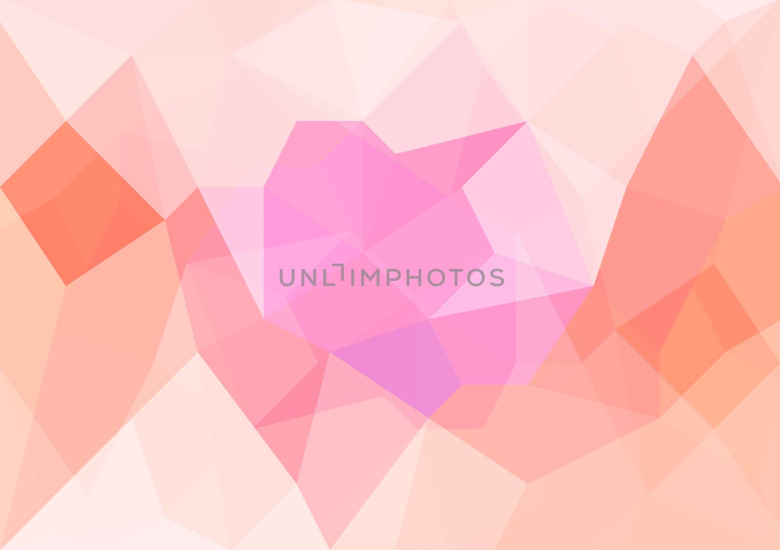 Pink Color abstract geometric background texture. by jayzynism