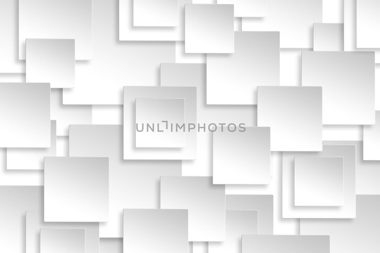 Abstract paper rectangle design silver background texture.