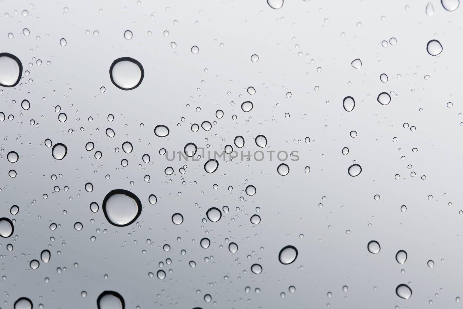 Water drop on glass mirror background : windshield