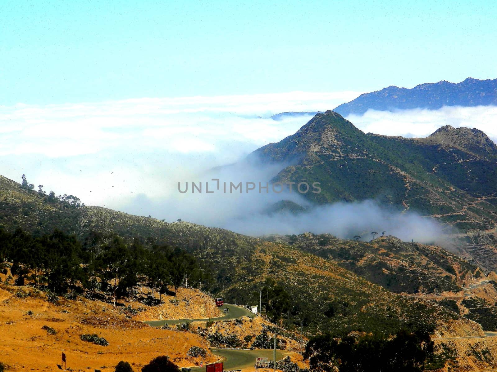 Beautiful photography of the landscape from the villages near the bord from Ethiopia by yohananegusse