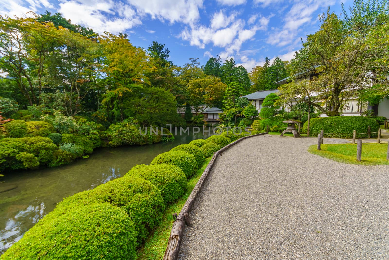 View of the Shoyo-en garden, in Nikko, Japan