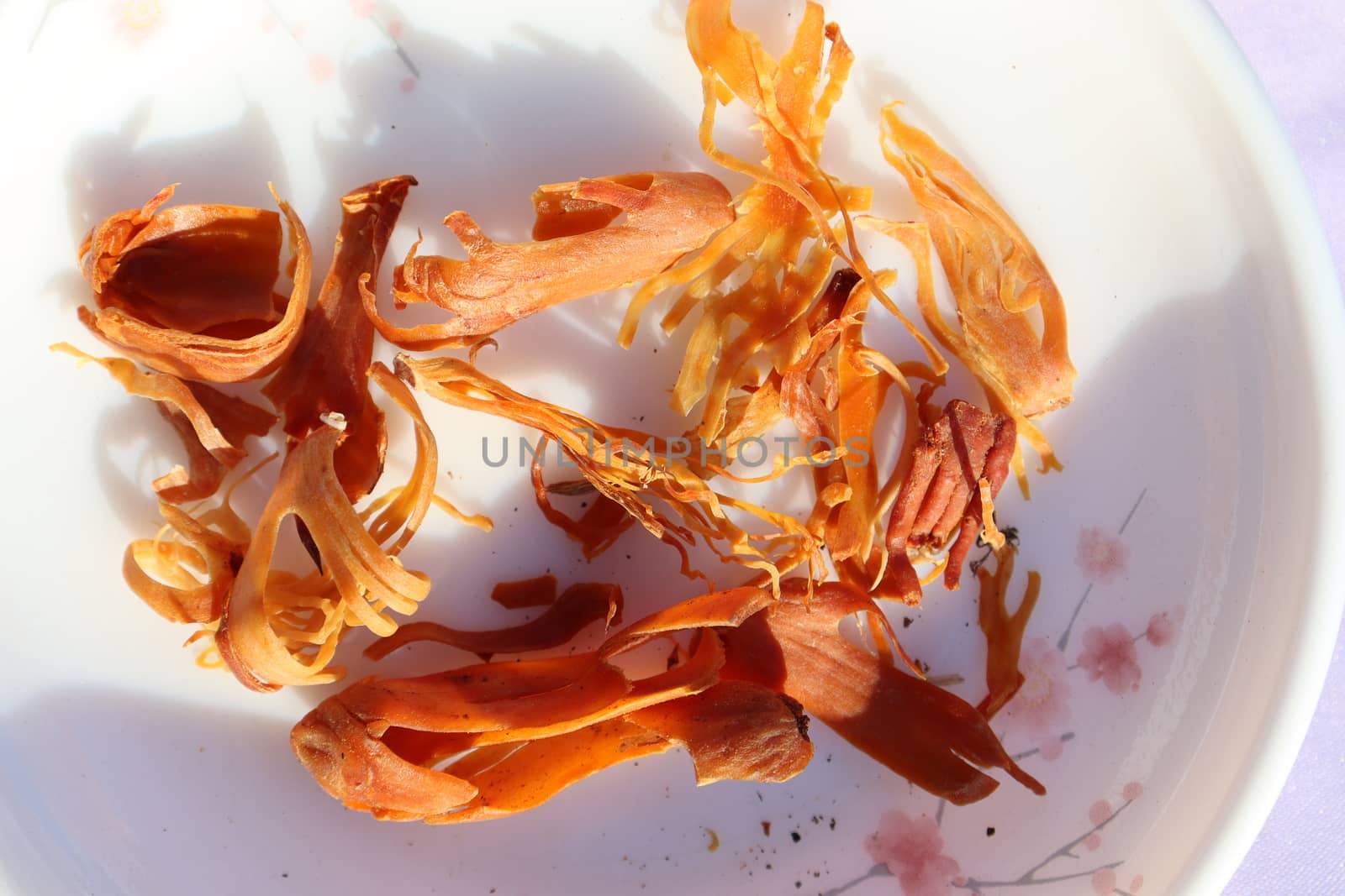 healthy and spicy Mace stock on bowl
