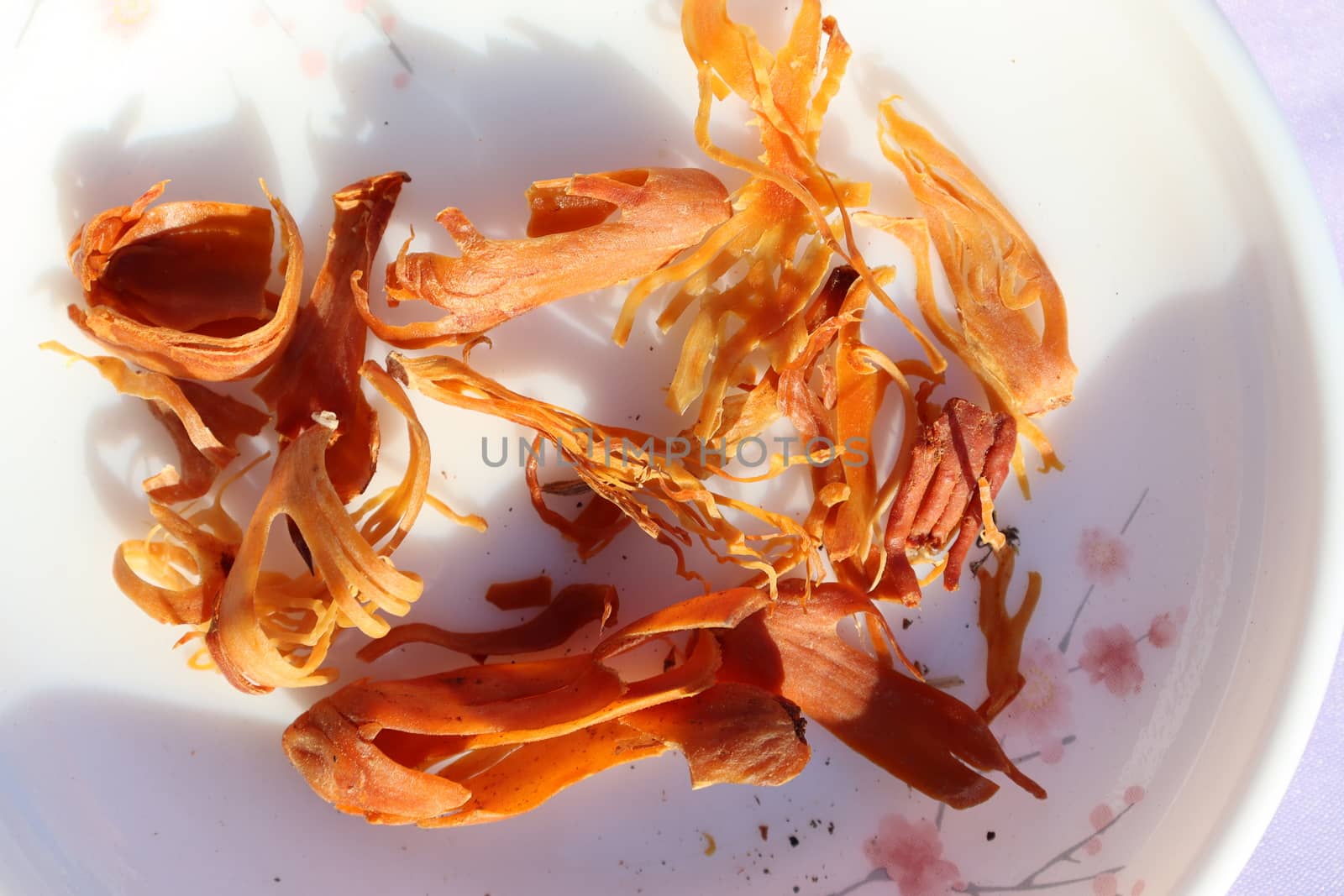 healthy and spicy Mace stock on bowl
