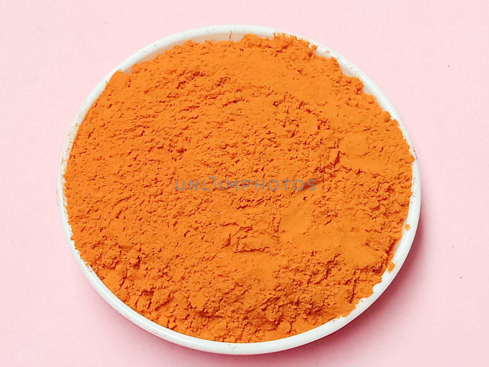 spicy and hot Turmeric powder on bowl