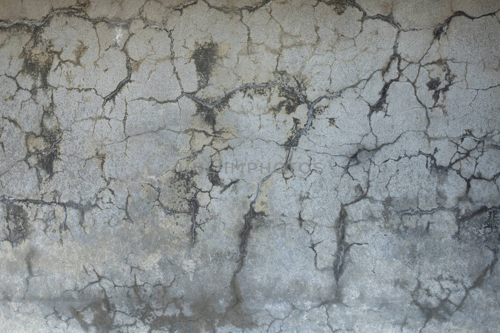 Abstract colorful cement texture and background with cracks.
