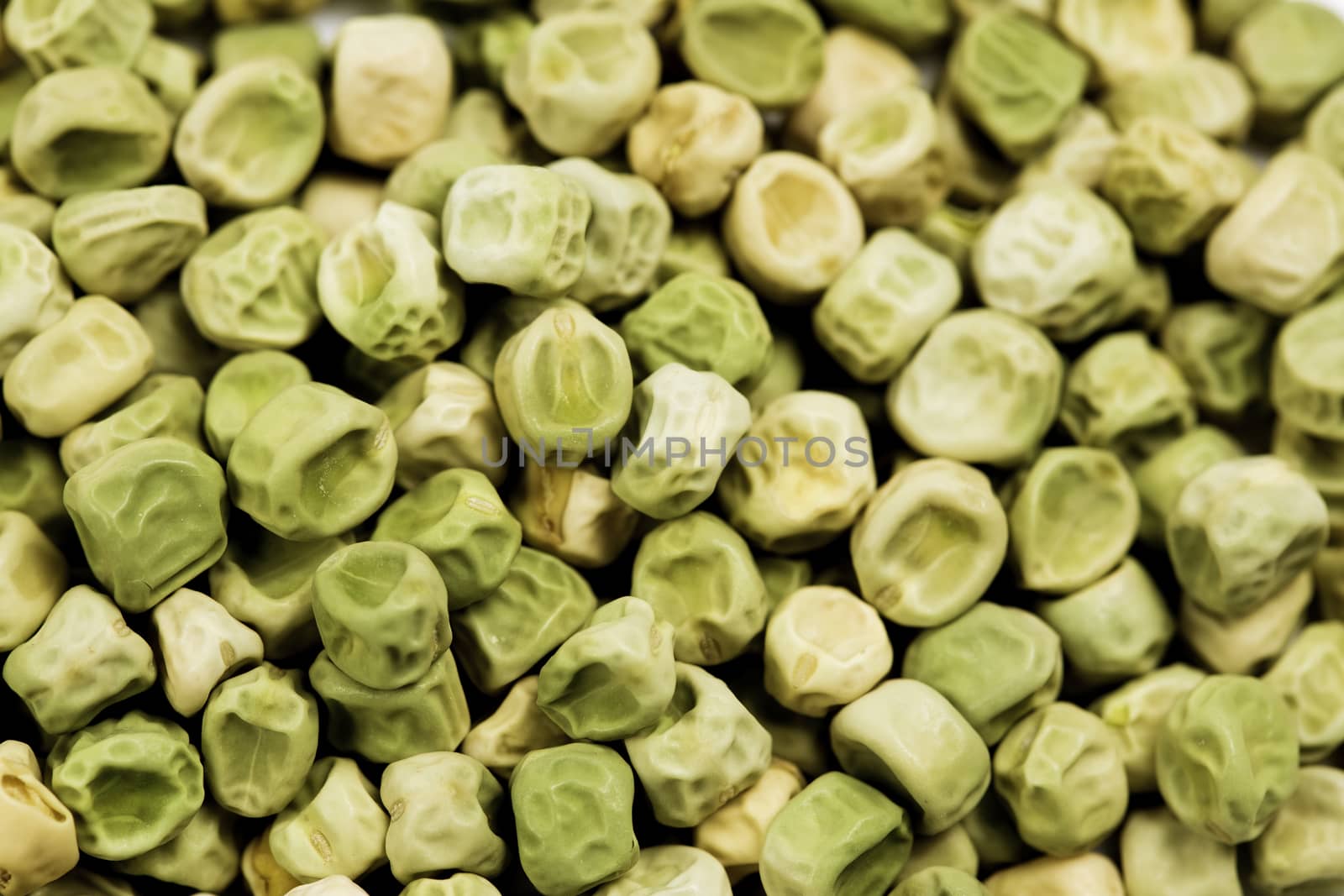 Dry pea seeds for germination background for design by galinasharapova