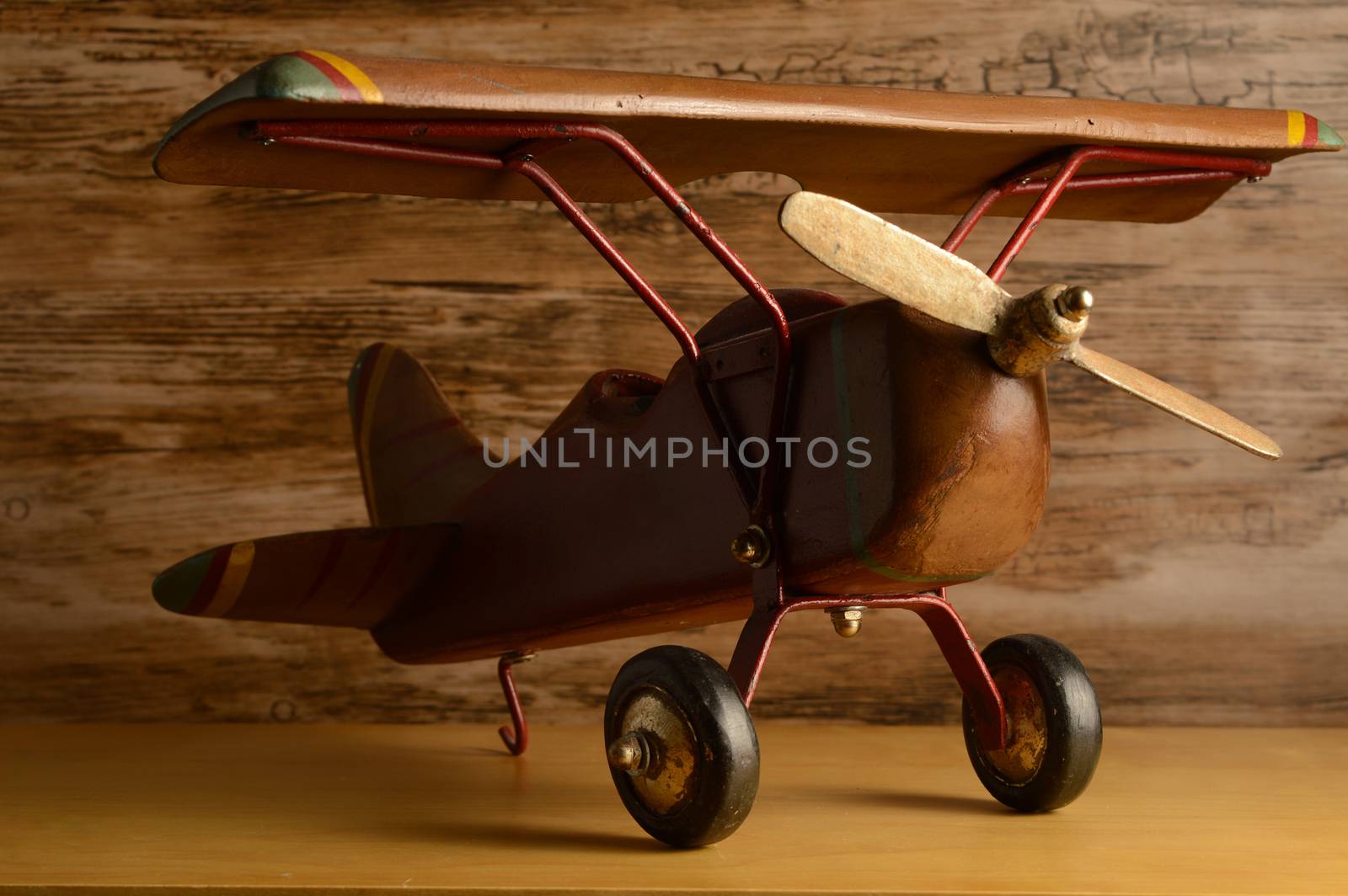 Wooden Toy Airplane by AlphaBaby