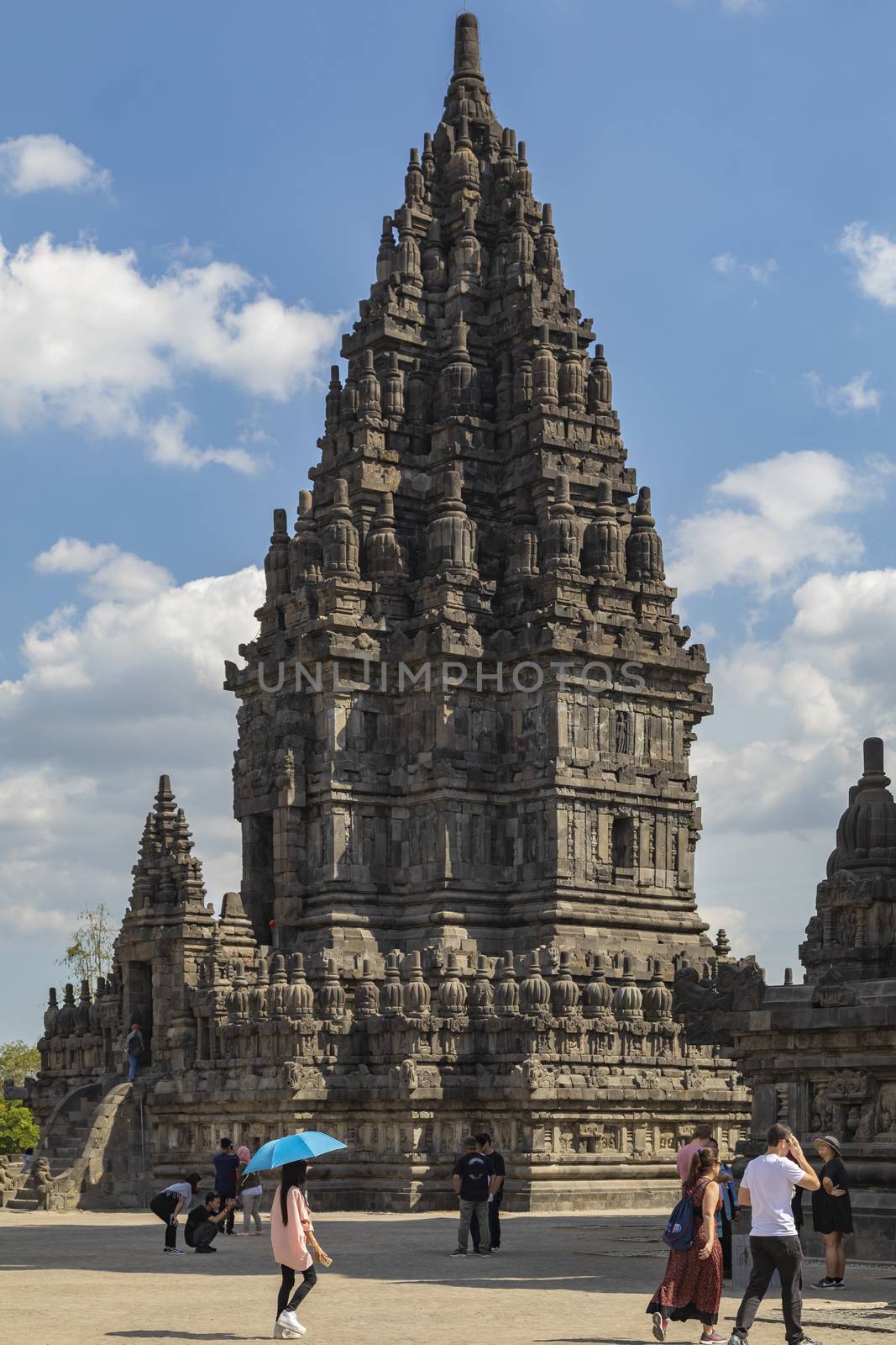 Ancient Hindu temples of Prambanan, Yogyakarta, Indonesia. by alvarobueno