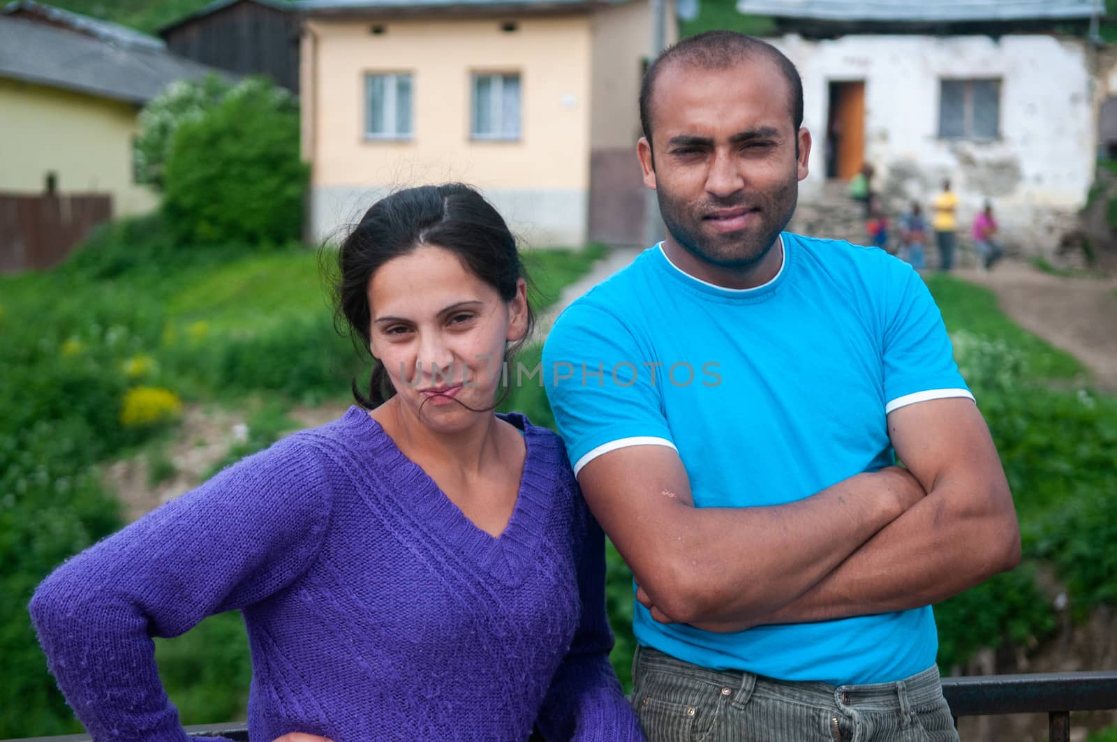 5/16/2018. Lomnicka, Slovakia. Roma or Gypsy community in the heart of Slovakia, living in horrible conditions. They suffer for poverty, stigma and luck of equal opportunities. Desolation, discrimination and misery.