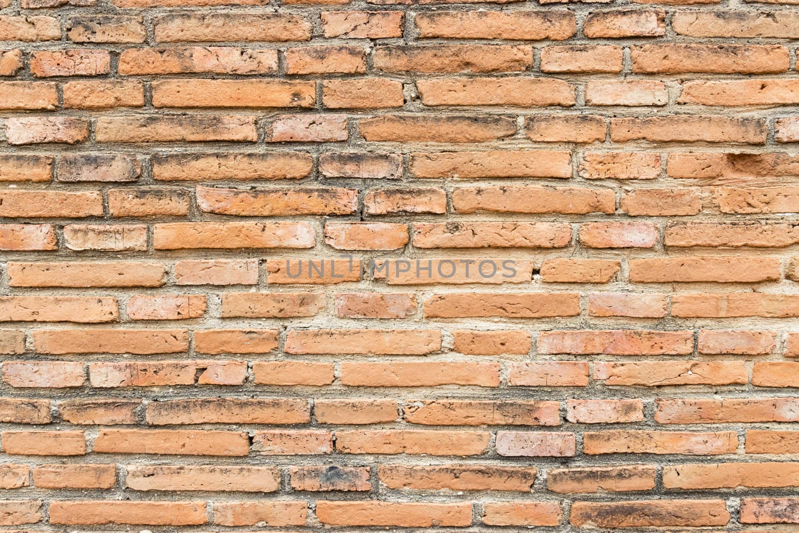 Old brick ball for background wallpaper backdrop