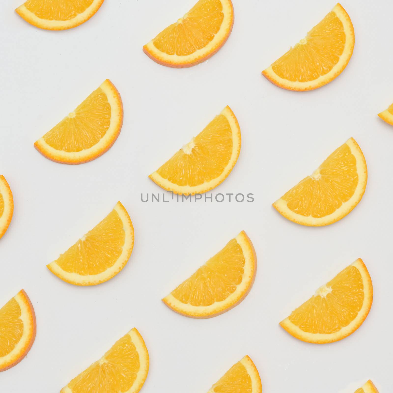 Background with Orange fruit slices by mady70