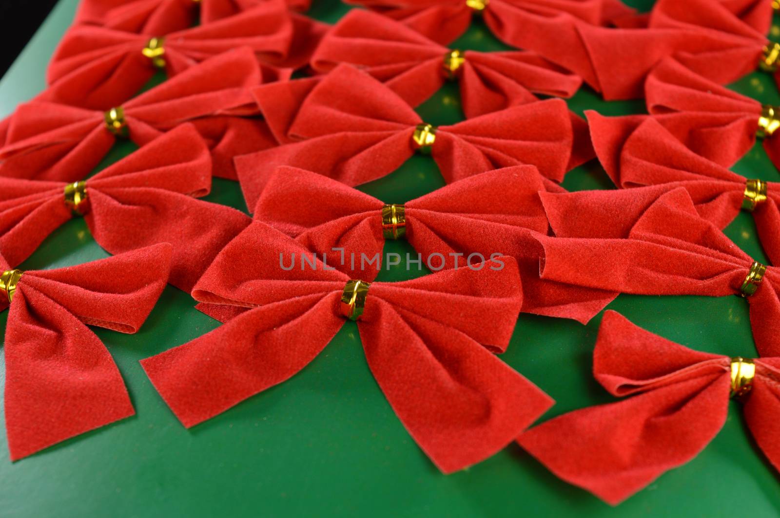 Decorative Red Bows by AlphaBaby
