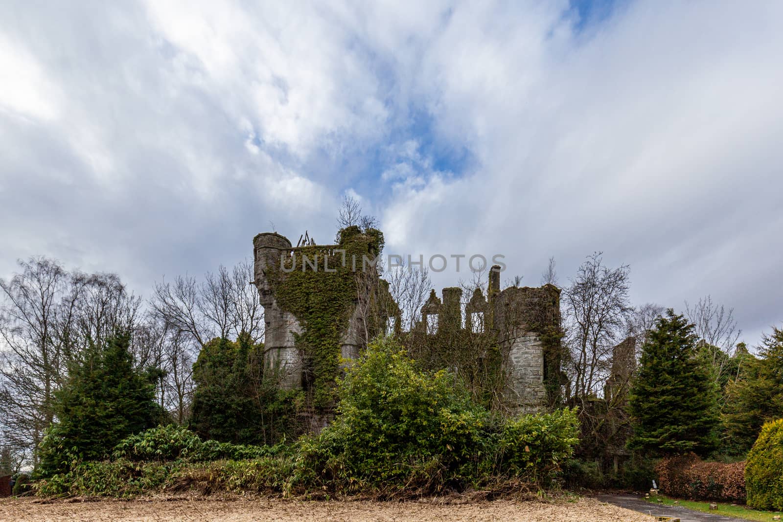 Buchanan castle scottish ruin scotland by mlechanteur