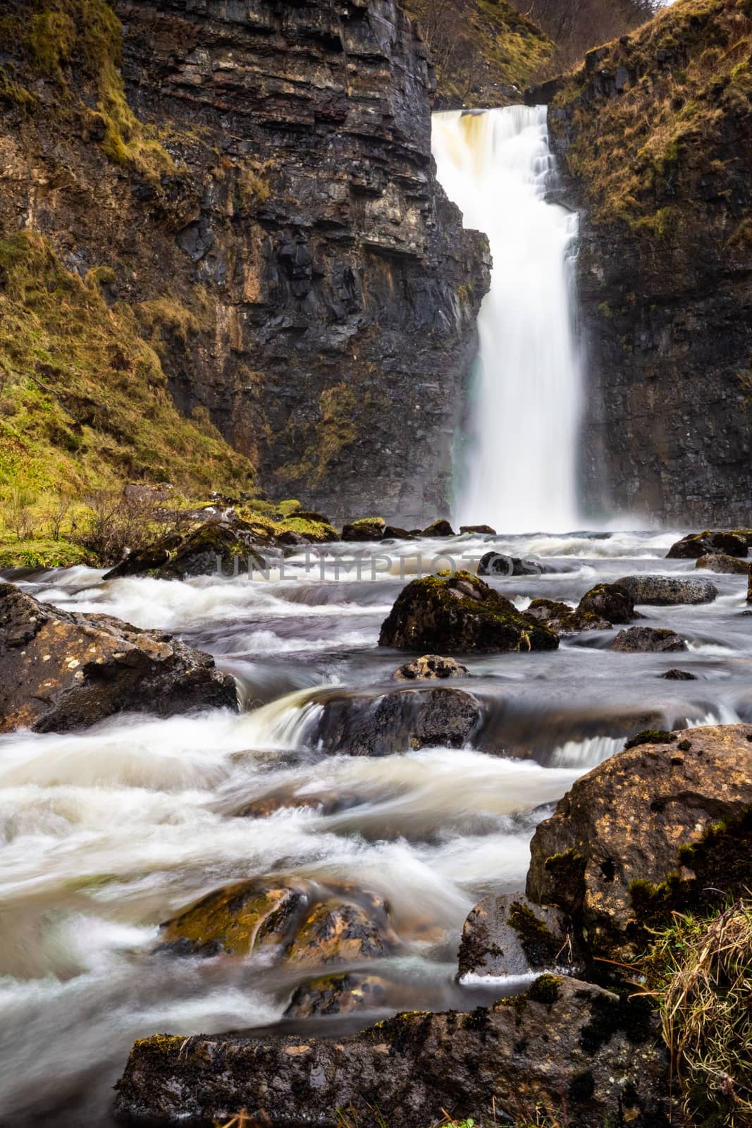 Lealt Falls long exposure in scotland by mlechanteur
