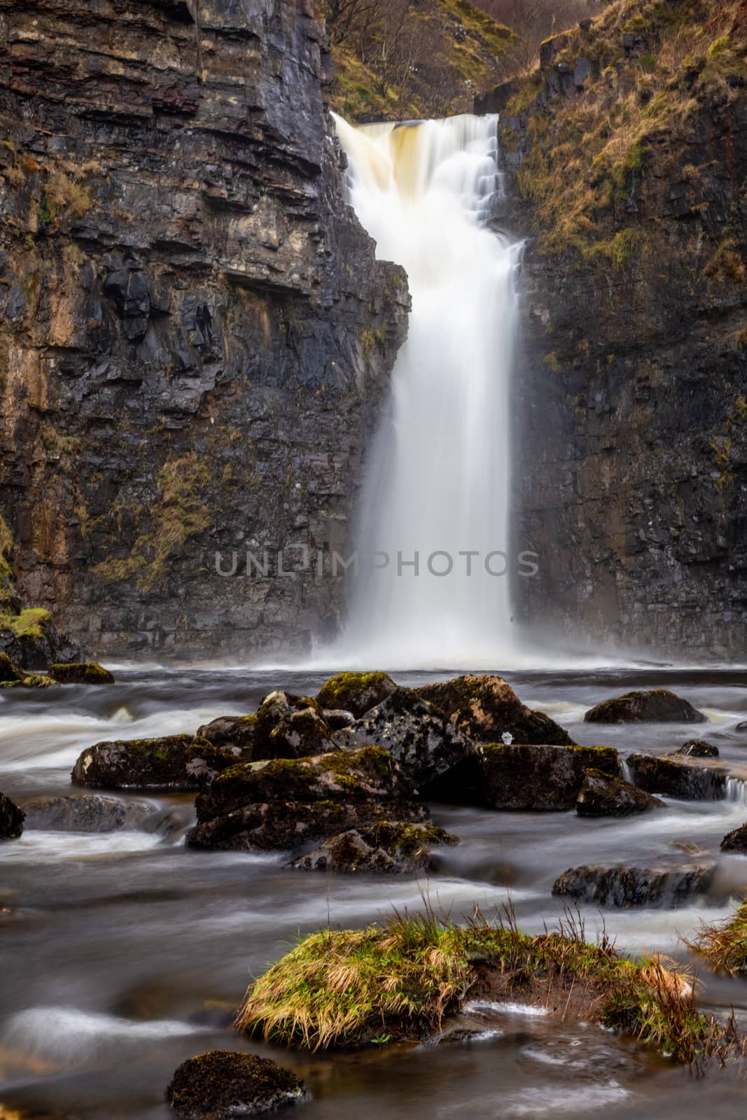 Lealt Falls long exposure in scotland