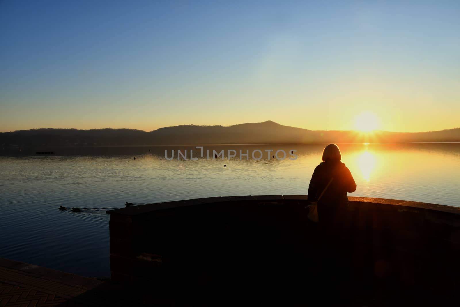 The lake of Viverone by bongia